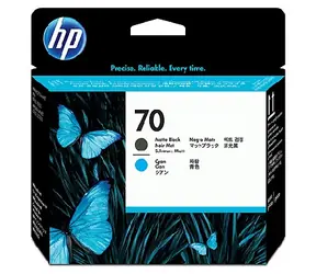HP C9404A originální tisková hlava 70 / Designjet Z2100, Z3100 / Black + cyan