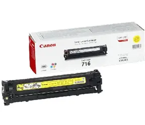 Canon 716Y originální toner / 1.500 stran / Žlutý