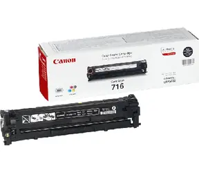 Canon 716B originální toner / CRG716BK / 2.300 stran / černá
