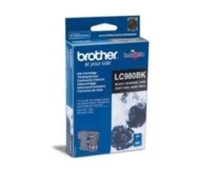 Brother LC-980BK originální cartridge / DCP- 145C, DCP-165C / 300 stran / Černá