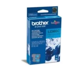 Brother LC-980C originální cartridge / DCP-145C, DCP-165C / 260 stran / Modrá