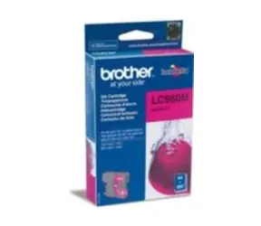 Brother LC-980M originální cartridge / DCP-145C, DCP-165C / 260 stran / Červená