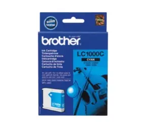 Brother LC-1000C originální cartridge / DCP-130C, DCP-330C / 400 stran / Modrá