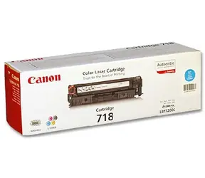 Canon CRG-718C originální toner / LBP-7200Cdn / 2.900 stran / modrá