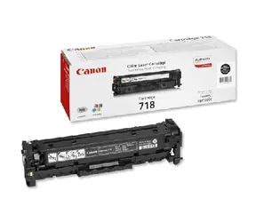 Canon CRG-718BK originální toner / LBP-7200Cdn / 2.900 stran / černá