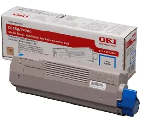 OKI originální toner pro C5650 & 5750 modrá / 2.000 stran