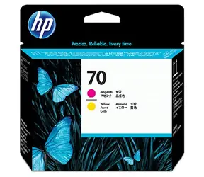 HP C9406A  originální tisková hlava 70 / Designjet Z2100, Z3100 / Magenta + yellow 