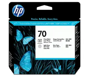 HP C9407A originální tisková hlava 70 / Designjet Z2100, Z3100 / Photo black + grey 