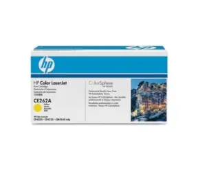 HP CE262A originání toner / CP4025, 4525 / 11.000 stran / Žlutý