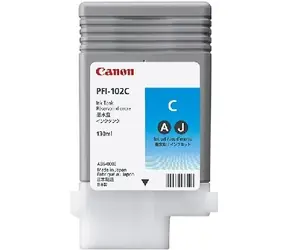 Canon PFI-102  originální inkoustová kazeta cyan / 130ml