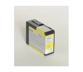 EPSON originální cartridge T5804 / Stylus Pro 3800 / 80ml / žlutá