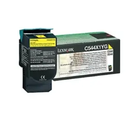 Lexmark C544X1YG originální toner / X544x / 4.000 stran / Žlutý