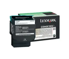 Lexmark C544 originální toner černá / C544X1KG / 6000 stran