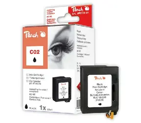 Peach BC-02 alternativní cartridge / 27 ml / černá