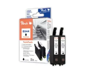 Peach T0441 alternativní cartridge / 2x13 ml / TwinPack / Černá
