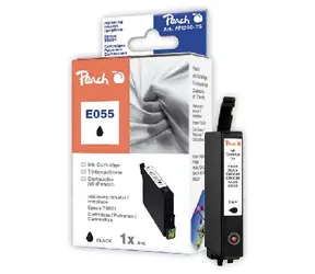 Peach E055 (T0551) alternativní cartridge / 8 ml / Černá