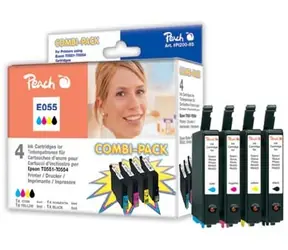 Peach T0551-T0554 alternativní cartridge / 4x8 ml / CombiPack