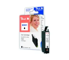 Peach T0611 alternativní cartridge / 8 ml / Černá