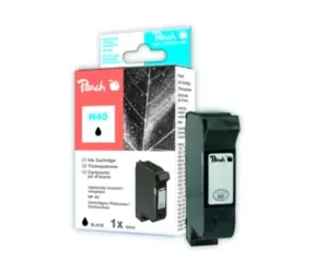 Peach Remanufactured 45 alternativní cartridge / DeskJet 800, 1600 / 42 ml / Černý