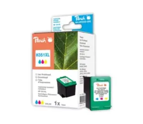 Peach 351XL alternativní cartridge / Designjet Z2100, 3100 / 21 ml / Barevná