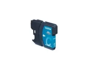 Brother LC-1100HYC originální cartridge / DCP-185, DCP-585 / 750 stran / Modrá