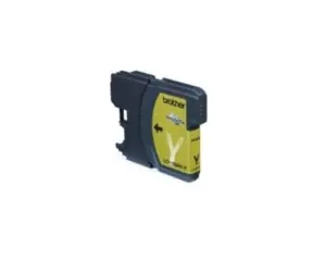 Brother LC1100HYY / originální cartridge / DCP-185, DCP-585 / 750 stran / Žlutá