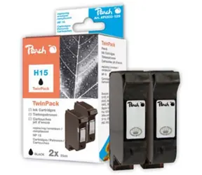 Peach 15 alternativní cartridge / HP DJ 810C, 840C / 2x44 ml Twinpack / Černá