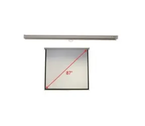 Acer M87-S01MW Manuální nástěnné plátno / 87" / 1:1 / 174 x 174 / bílá konstrukce / doprodej