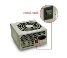 XcomP zdroj 400W P4 ATX/LN/PFC/P4/20+4 pin, 12cm FAN [SR400]