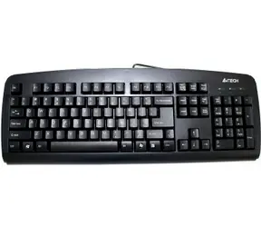 A4tech KB-720 / tenká klávesnice / USB / CZ/US / černá