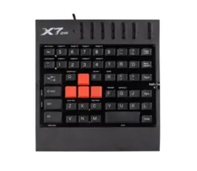 A4tech G100 / profesionální herní klávesnice / USB / CZ / Černá