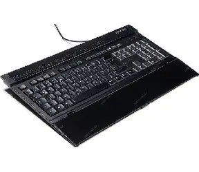 Revoltec Multimedia Keyboard K102 Touch / CZ / USB / Černá