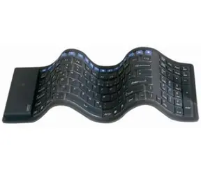 Keysonic ACK-126RF / US / Rubber Compact Keyboard