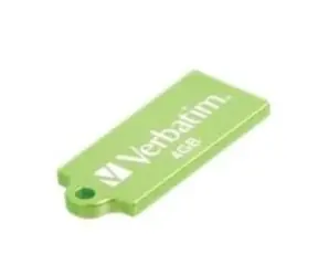 4GB Verbatim / Flash Disk / USB 2.0 / zelený
