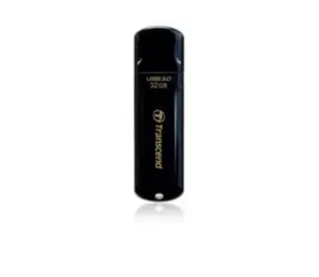 Transcend JetFlash 700  32 GB černá / Flash Disk / USB 3.2 Gen 1 - (USB-A 3.0)