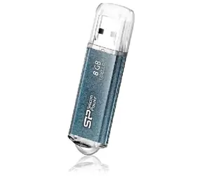 SILICON POWER Marvel M01 / 8GB / Flash disk / USB 3.0 / Hlníkový / Modrý