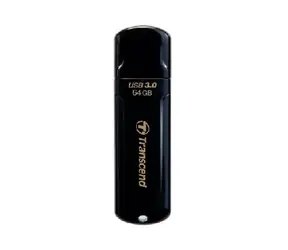 Transcend JetFlash 700 64GB černá / Flash Disk / USB 3.2 Gen 1 - (USB-A 3.0)