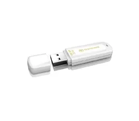 Transcend JetFlash 730 32GB bílá / Flash Disk / USB 3.2 Gen 1 - (USB-A 3.0)