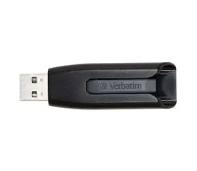 Verbatim Store 'n' Go V3 32GB černá / Flash Disk / USB 3.0 / čtení: 80MBs / zápis: 25MBs