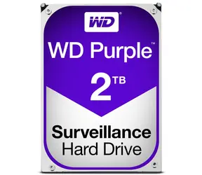 WD Purple 2TB / HDD / 3.5" SATA III / 5 400 rpm / 64MB cache / 3y
