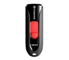 Transcend JetFlash 590 32GB černo-červená / Flash Disk / USB 2.0 