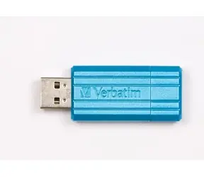 Verbatim Store 'n' Go PinStripe 32GB modrá / Flash Disk / USB 2.0 / čtení: 12MBs / zápis: 5MBs