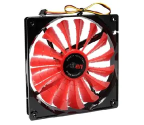 AIREN - FHW140S ventilátor / 140 x 140 x 25mm / velmi tichý / 19.4 dBA / červená
