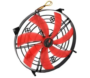 AIREN FAN RedWingsGiant 300 ventilátor červená / 300 x 300 x 30mm