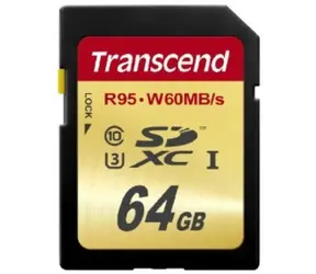 Transcend SDXC karta 64GB Class UHS-I U3