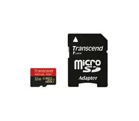 Transcend Micro SDHC karta 32GB / Class 10 / UHS-I 600x / čtení až 90MB/s)