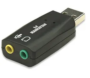 Manhattan zvuková karta / Hi-Speed USB / 3-D