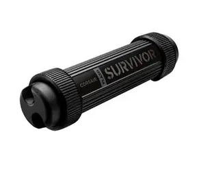 Corsair Flash Survivor Stealth 64GB černá / Flash Disk / USB 3.2 Gen 1 - (USB-A 3.0)