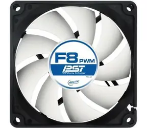 ARCTIC F8 PWM PST Value Pack / 5x 80 mm / Fluid Dynamic Bearing / 0.3 Sone @ 2000 RPM / 52.7 m3h / 4-pin