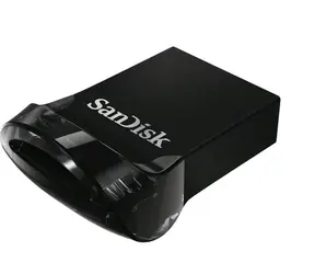 SanDisk Ultra Fit 64 GB / Flash disk / USB3.1 / 130 MB/s / černá